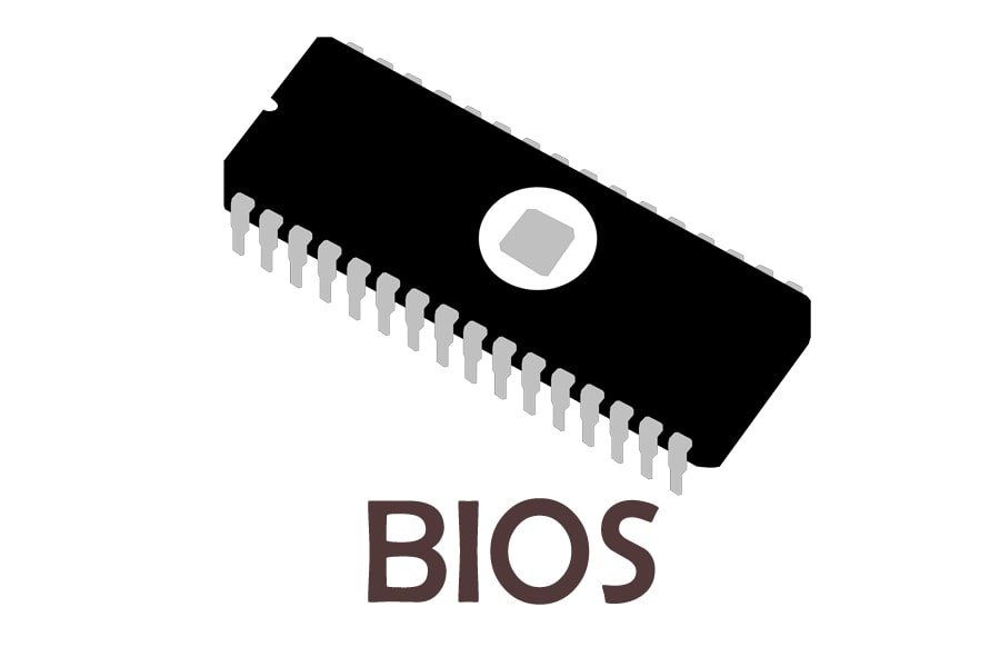 this is a vector image of Computer BIOS